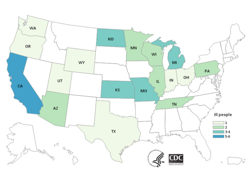 CDC updates E. coli outbreak numbers The Packer